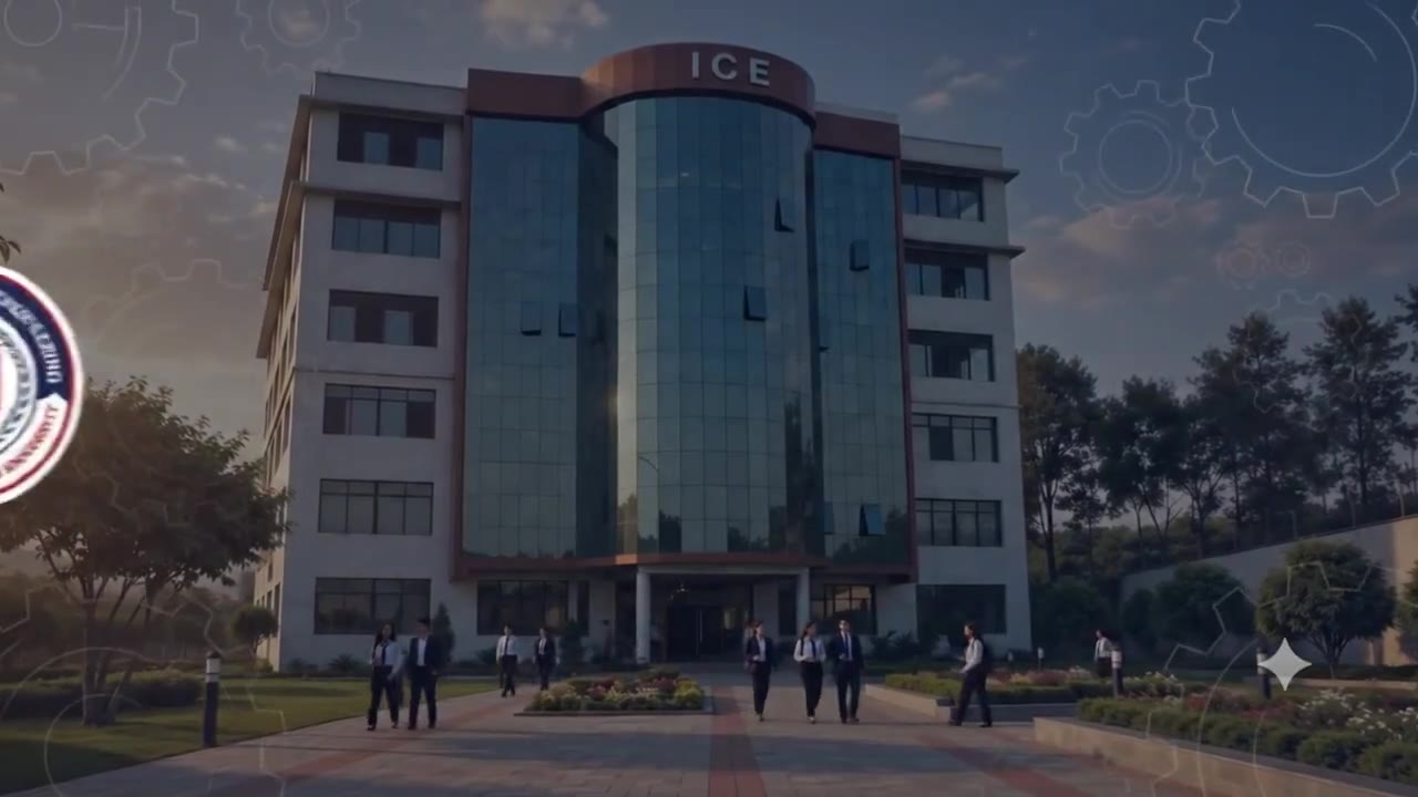 The Imperial College of Engineering campus building in Tathali, Bhaktapur